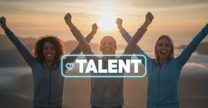 Image of a small, glowing spark or seed representing raw, innate talent and potential.