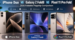 iPhone Duo vs Galaxy Z Fold8 vs Pixel 11 Pro Fold
