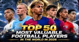 op 50 Most Valuable Football Players in the World in 2026