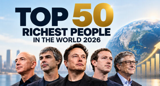 Top 50 richest people in the world 2026
