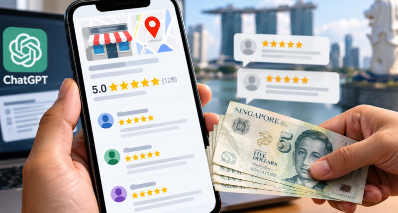 ingapore Fake Reviews: How Five-Star Ratings Are Bought