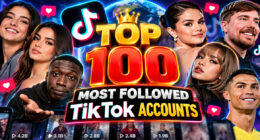 Top 100 Most Followed TikTok Accounts in the World (2026)