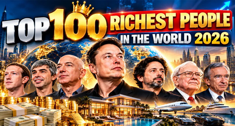 Top 100 richest people in the world 2026 Forbes ranking