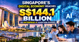 Singapore Digital Economy Reaches S$144.1B as AI Adoption Surges