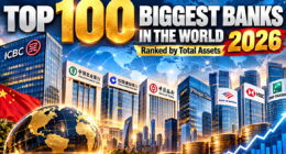 Top 100 biggest banks in the world 2026 ranked by total assets