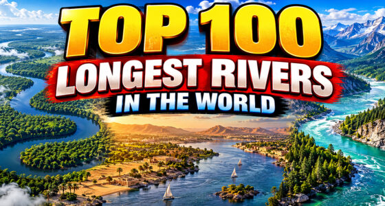 Top 100 Longest Rivers in the World: Lengths and Facts